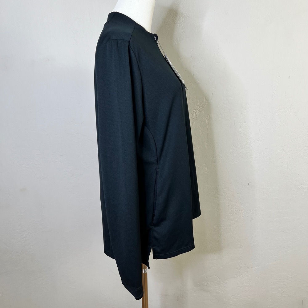 Nike Jacket Full Zip Golf Womens Size M Black Dri-FIT UPF 40+ NEW DX1489-010 - Picture 5 of 9